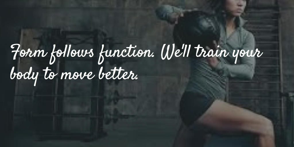 Functional movement training